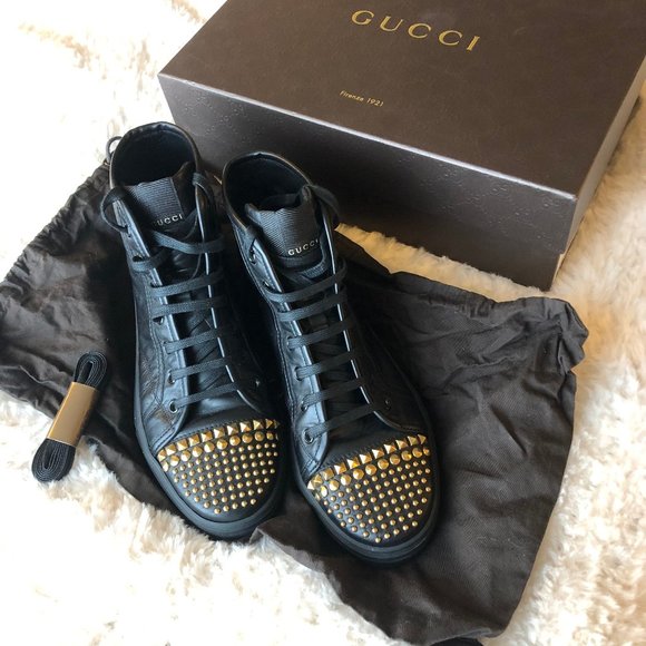 Gucci Nappa Moorea Sneakers - Picture 1 of 10